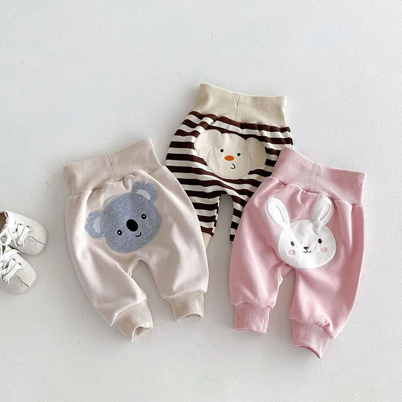 Baby byxa med Djurtryck