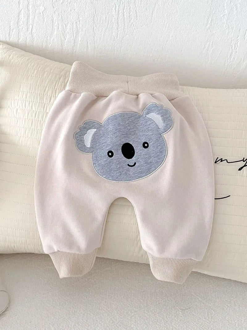 Baby byxa med Djurtryck