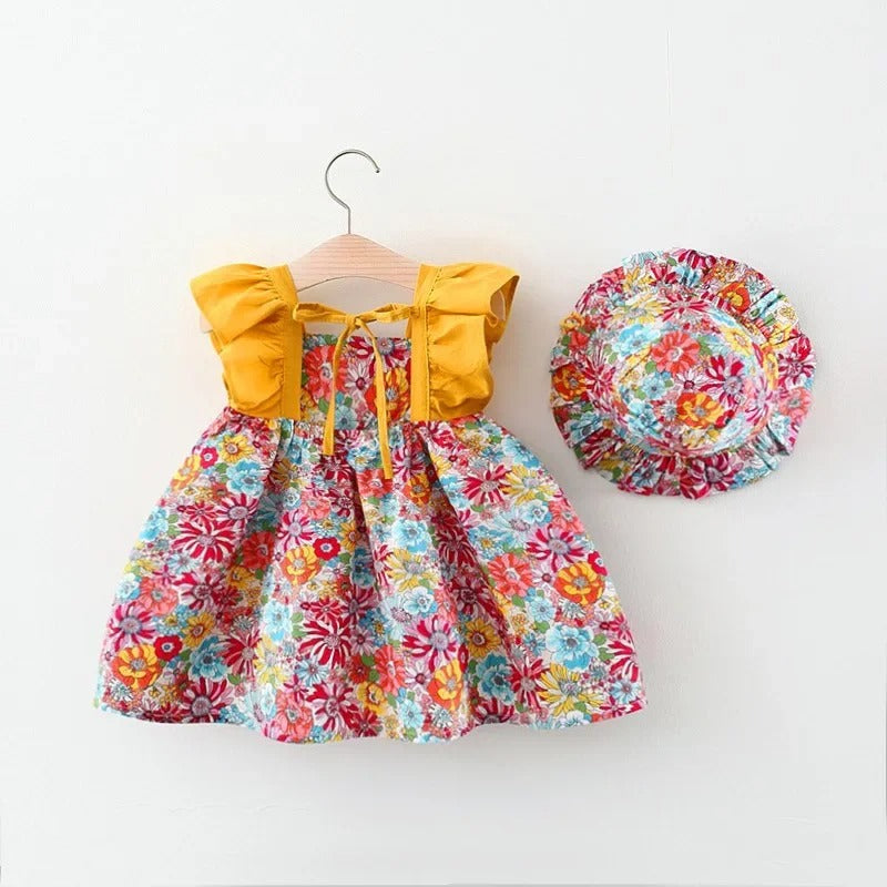 Sommardress Med Hatt