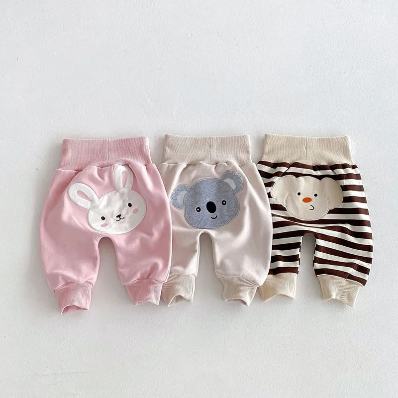 Baby byxa med Djurtryck