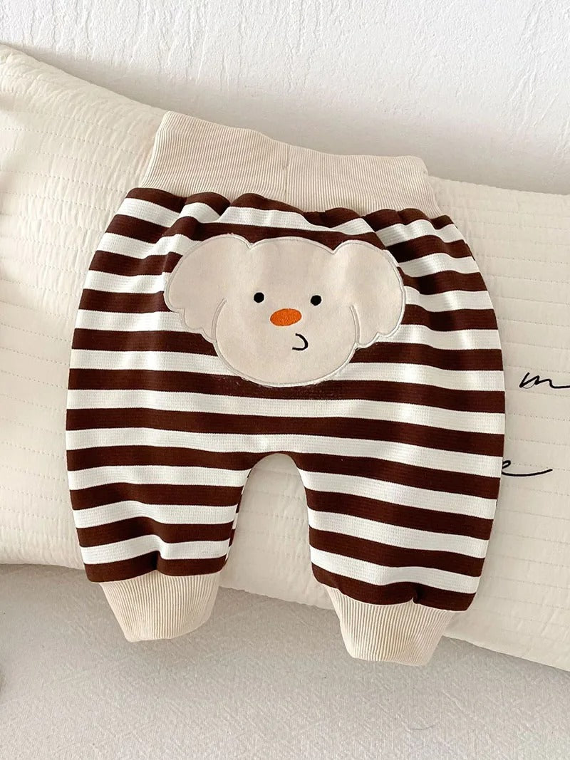 Baby byxa med Djurtryck